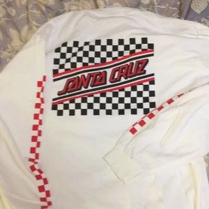 Santa Cruz long sleeve white